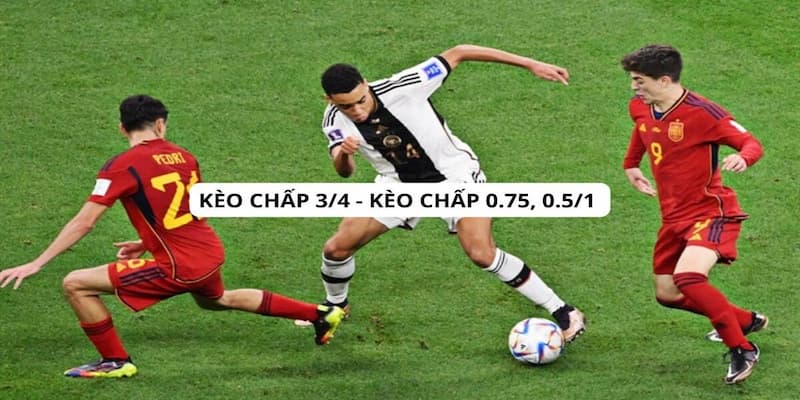 Kinh nghiệm thực chiến với kèo chấp 3/4 (0.75)